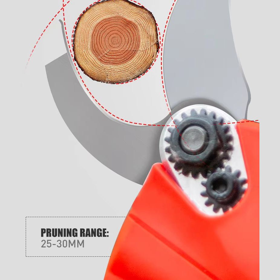 Набір електроінструменту Міні пила + Секатор для обрізки дерев та чагарників - мініатюра 6