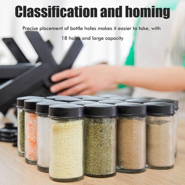 Карусель для спецій 360° Spice Rack на 18 баночок - мініатюра 4