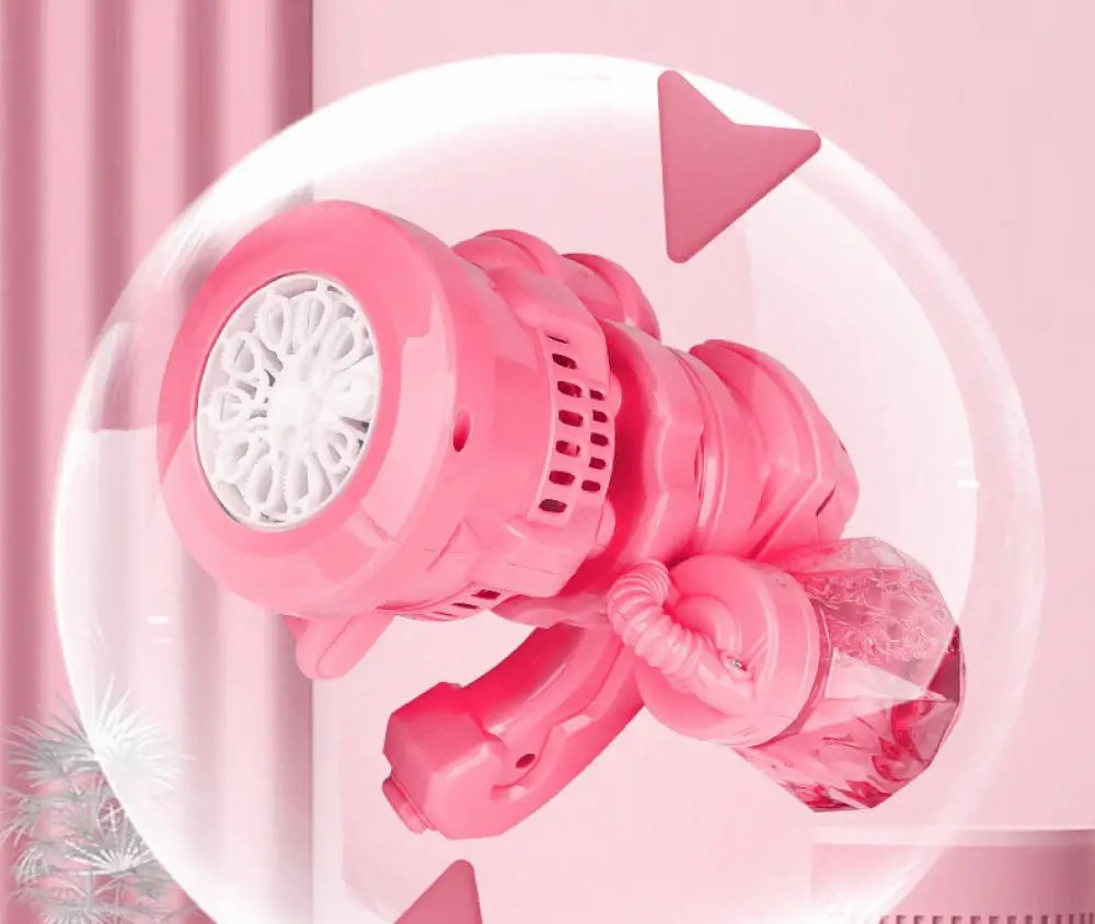 Дитячий пухирцевий пістолет Bubble Machine Toy - мініатюра 3