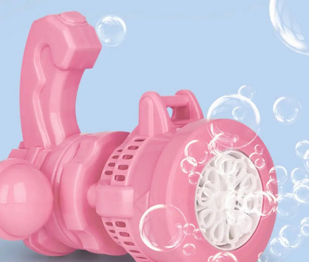 Дитячий пухирцевий пістолет Bubble Machine Toy - мініатюра 4