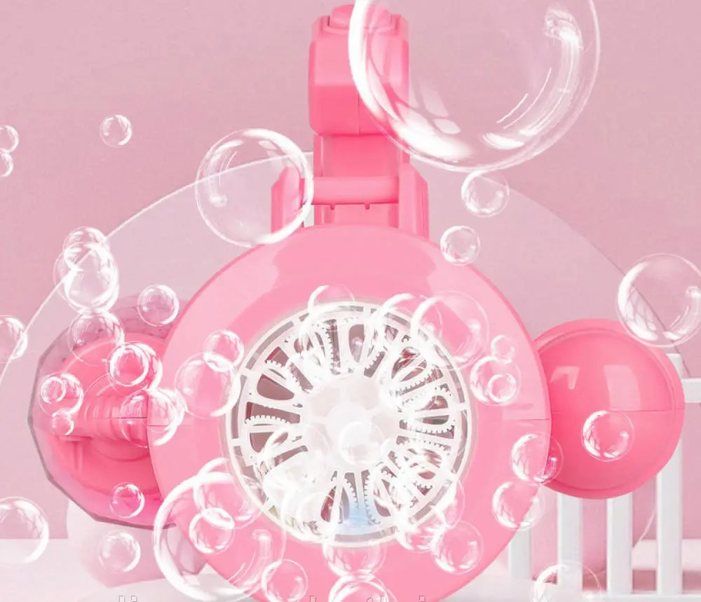 Дитячий пухирцевий пістолет Bubble Machine Toy - мініатюра 5