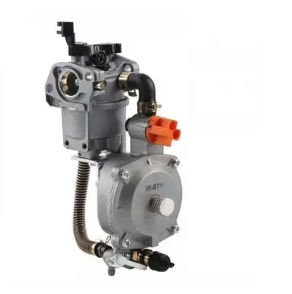 Карбюратор генератора 1.3-4.0 кВт з газовим редуктором - мініатюра 3