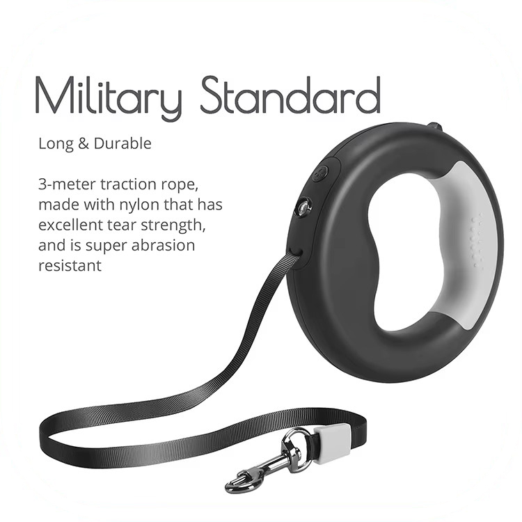 Собачий повідець SKEPPY з кільцем з LED підсвічуванням - мініатюра 2