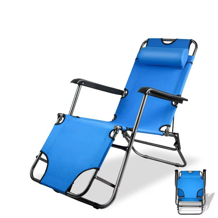 Розкладне пляжне крісло-шезлонг лежак для дачі, саду, тераси, 178x60x80 см
