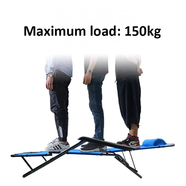 Розкладне пляжне крісло-шезлонг лежак для дачі, саду, тераси, 178x60x80 см - мініатюра 5