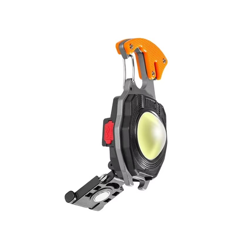 Багатофункціональний туристичний мультитул з LED ліхтариком на карабіні 5147 - мініатюра 3