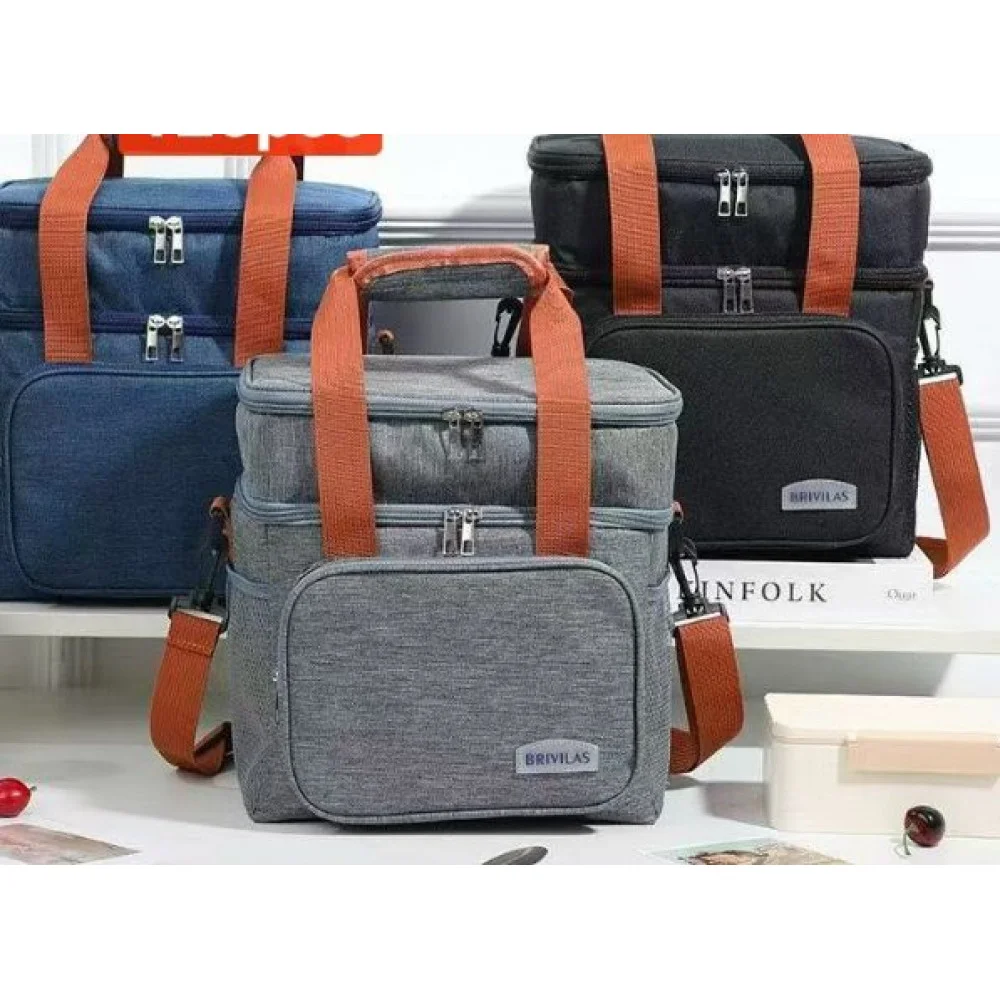 Термосумка для продуктів TM-011 Портативна компактна сумка - холодильник для пікніка