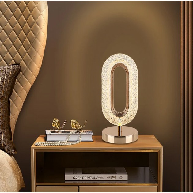 Настільний нічник – світильник із кристалами Creatice Table Lamp - мініатюра 3