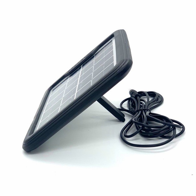 Система освітлення із сонячною панеллю та трьома лампочками GDLite GD 8017 - мініатюра 3