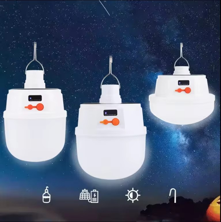 Аварійна лампа з гачком Solar Emergency Charging Lamp 2022 - мініатюра 3