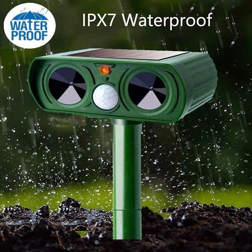 Відлякувач тварин на сонячній батареї HC19 - мініатюра 6