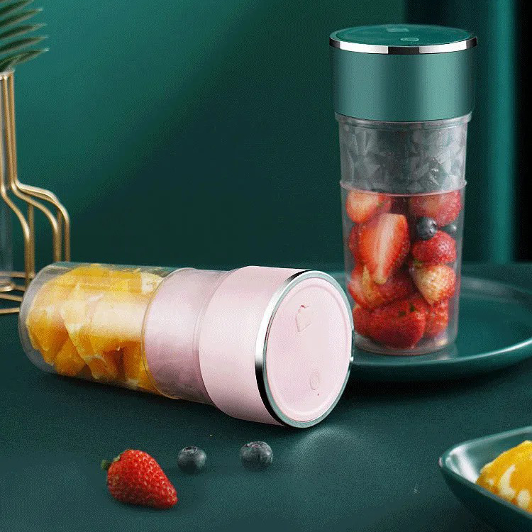 Ручний міні блендер – шейкер JUICER K9 для свіжих соків та смузі Портативний електричний бездротовий соковитискач у склянці - мініатюра 2