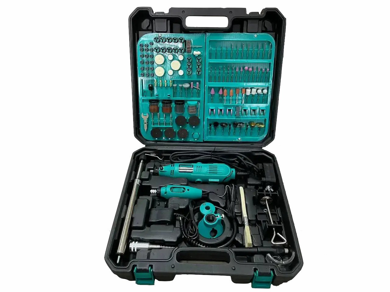 Багатофункціональний гравер 2 в 1 з насадками · Гравер електричний + гравер Mini 12V з 236 насадками для шліфування, гравіювання, різання