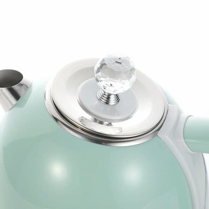 Чайник електричний YD-1831 Електрочайник з підсвічуванням та автоматичним відключенням при перегріві Білий / бежевий / зелений - мініатюра 4