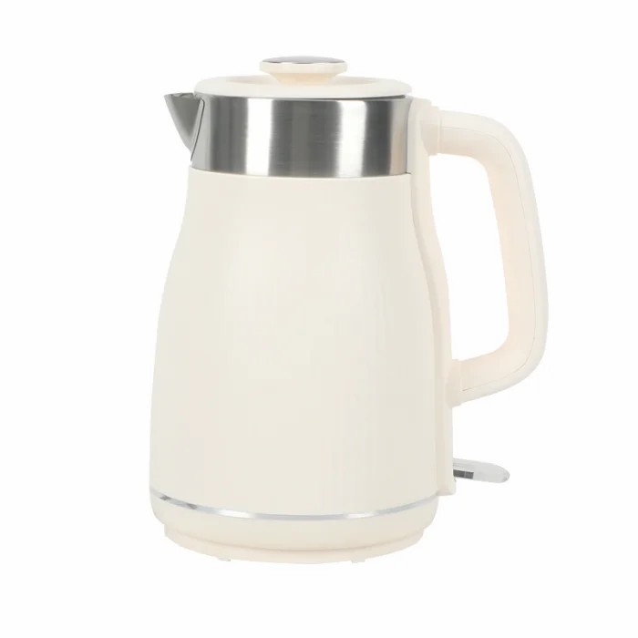 Електрочайник YD-1833 Електричний чайник з автоматичним вимкненням, 1.8 л · Білий / Молочний