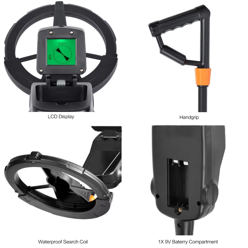 Металошукач MD-1008A високочутливий з РК-дисплеєм - мініатюра 5