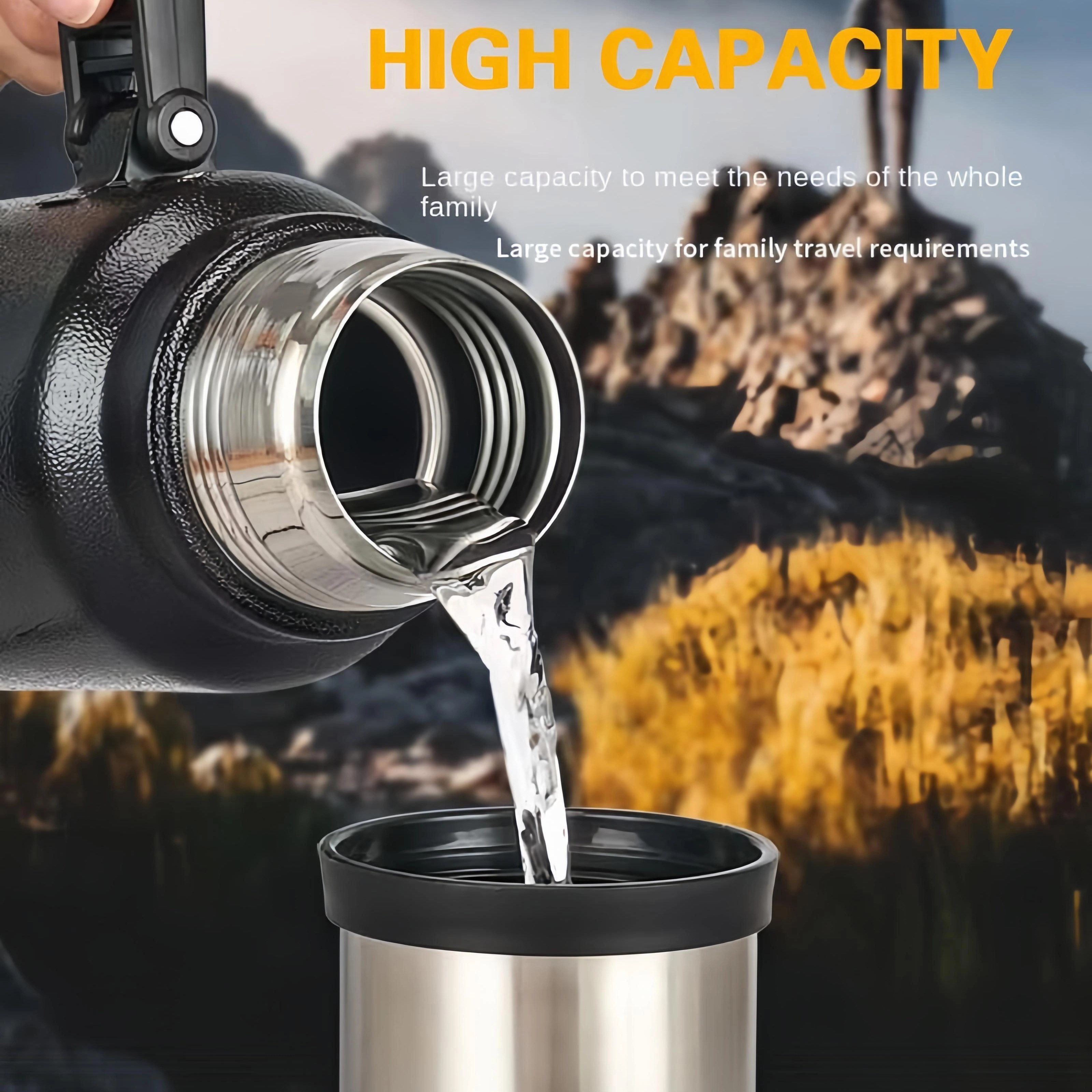 Кружка-термос Vacuum flask 970, 1400 мл - мініатюра 4