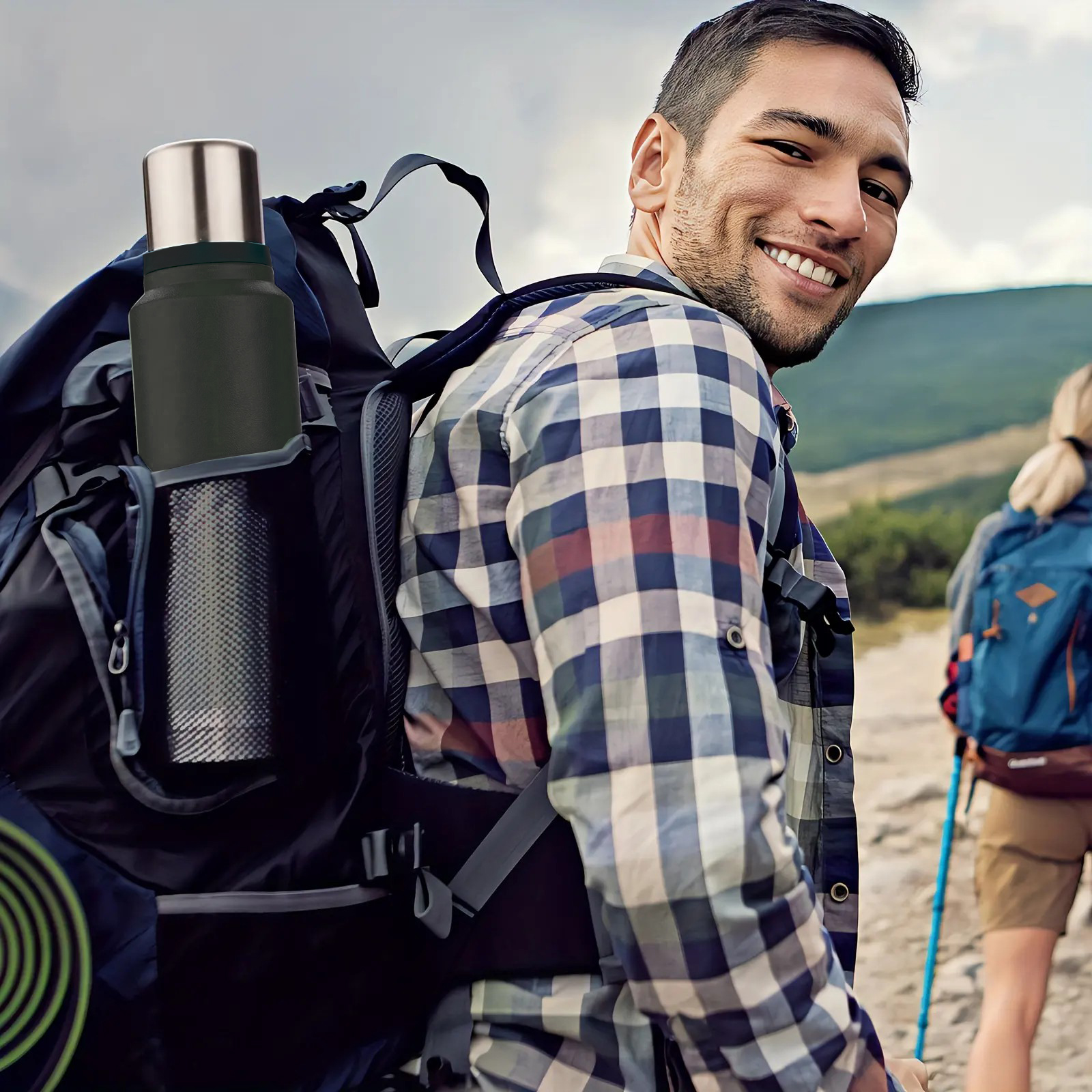 Кружка-термос Vacuum flask 970, 1400 мл - мініатюра 5