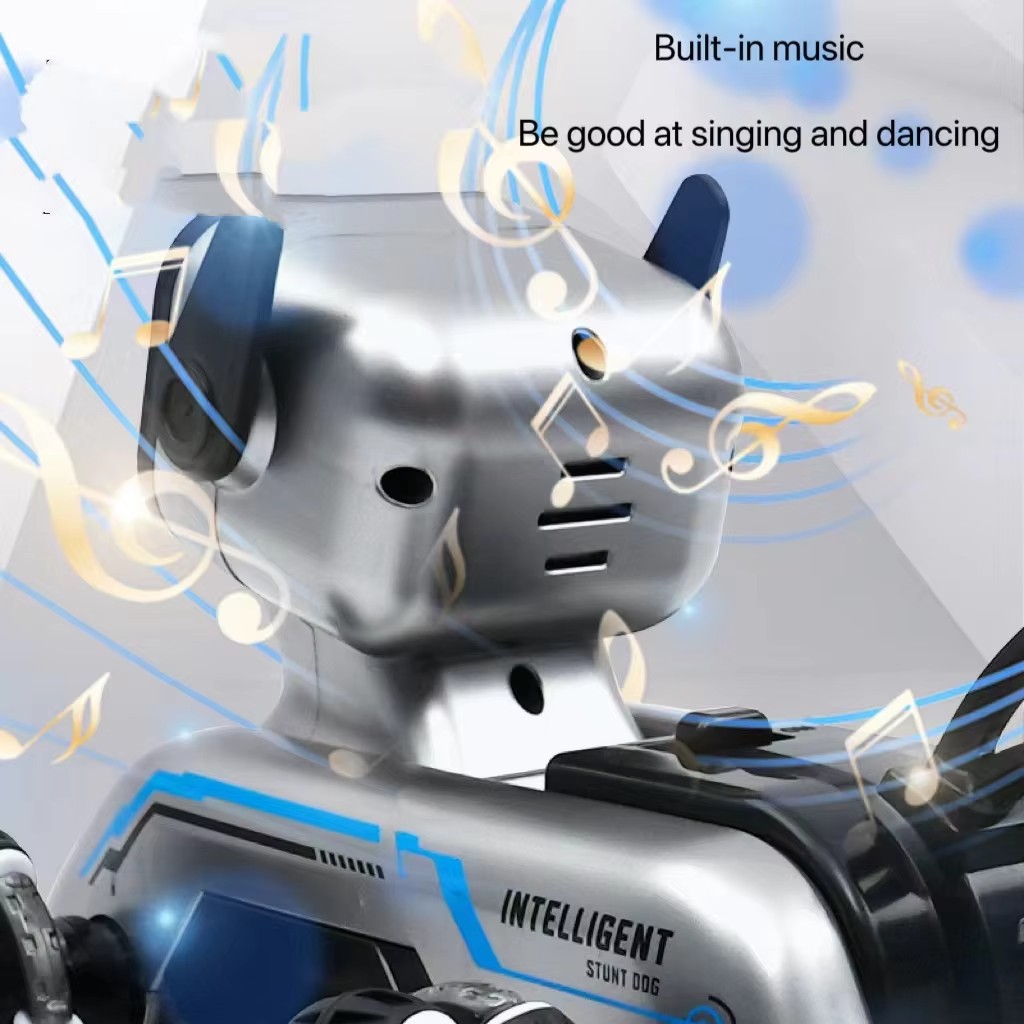 Радіокерований робот-пес Stunt Robot Dog - мініатюра 4