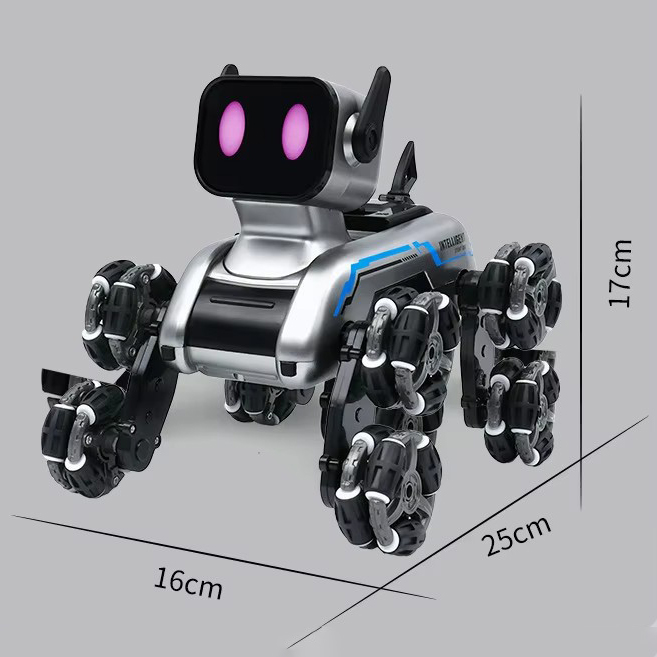 Радіокерований робот-пес Stunt Robot Dog - мініатюра 6