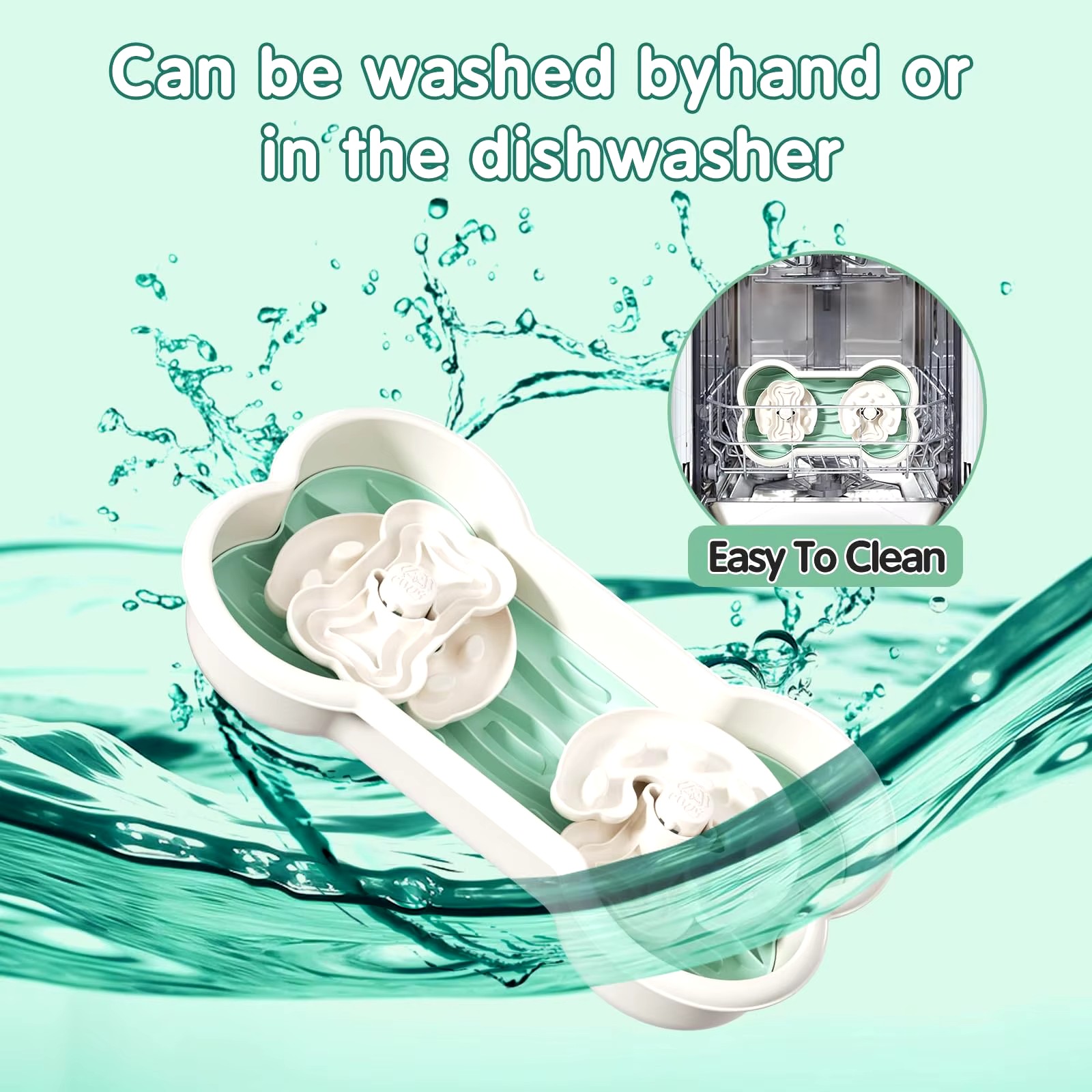 Миска для годування собак у вигляді кісточки Henry & Cary - мініатюра 5