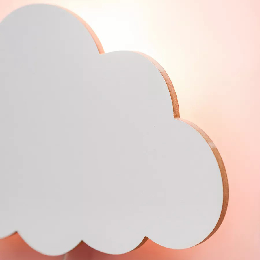 Дитячий настінний світильник - нічник "Хмара" 20х32 см - мініатюра 3