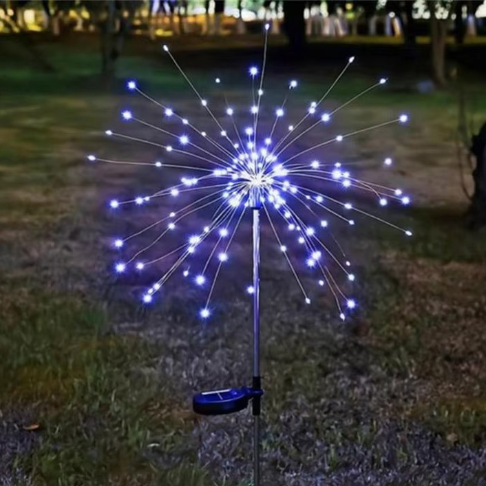 Світлодіодний вуличний світильник Феєрверк із сонячною батареєю - мініатюра 6