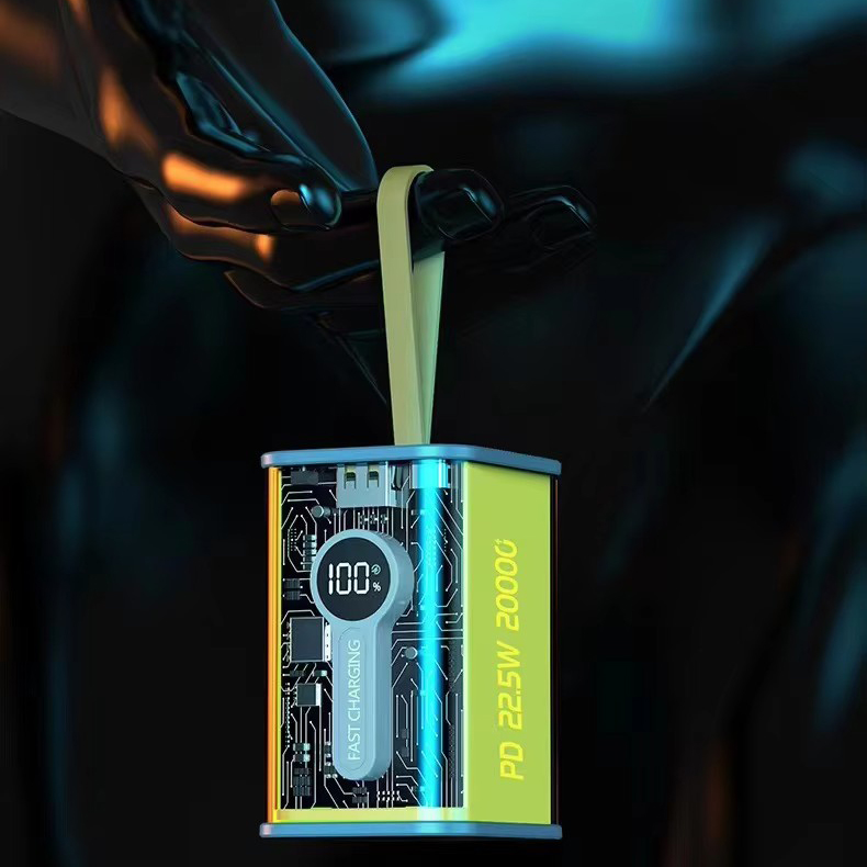 Зовнішній акумулятор Power Bank KP-25 - мініатюра 4