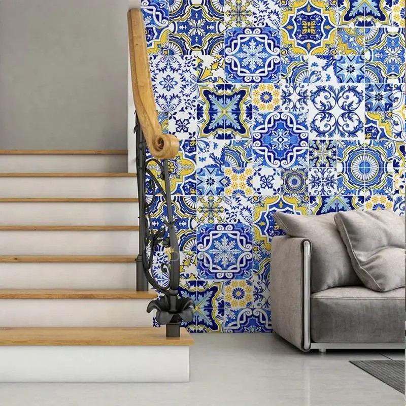 Самоклеюча кухонна плівка Орнамент, 60 x 200 см - мініатюра 2