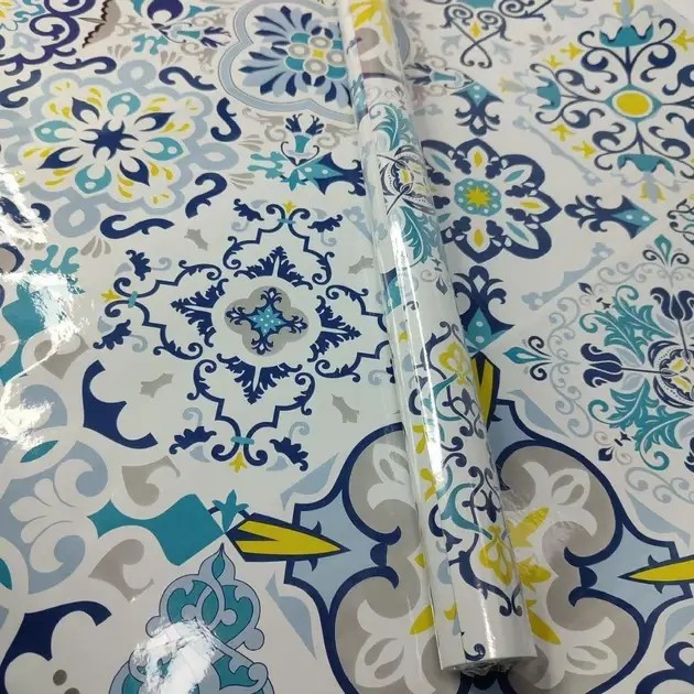 Самоклеюча кухонна плівка Орнамент, 60 x 200 см - мініатюра 3