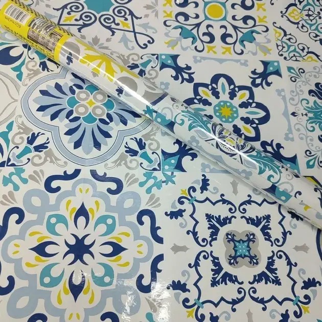 Самоклеюча кухонна плівка Орнамент, 60 x 200 см - мініатюра 4