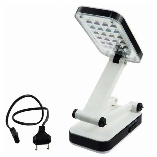 Настільна складана лампа DP LED-666 з вбудованим акумулятором - мініатюра 3