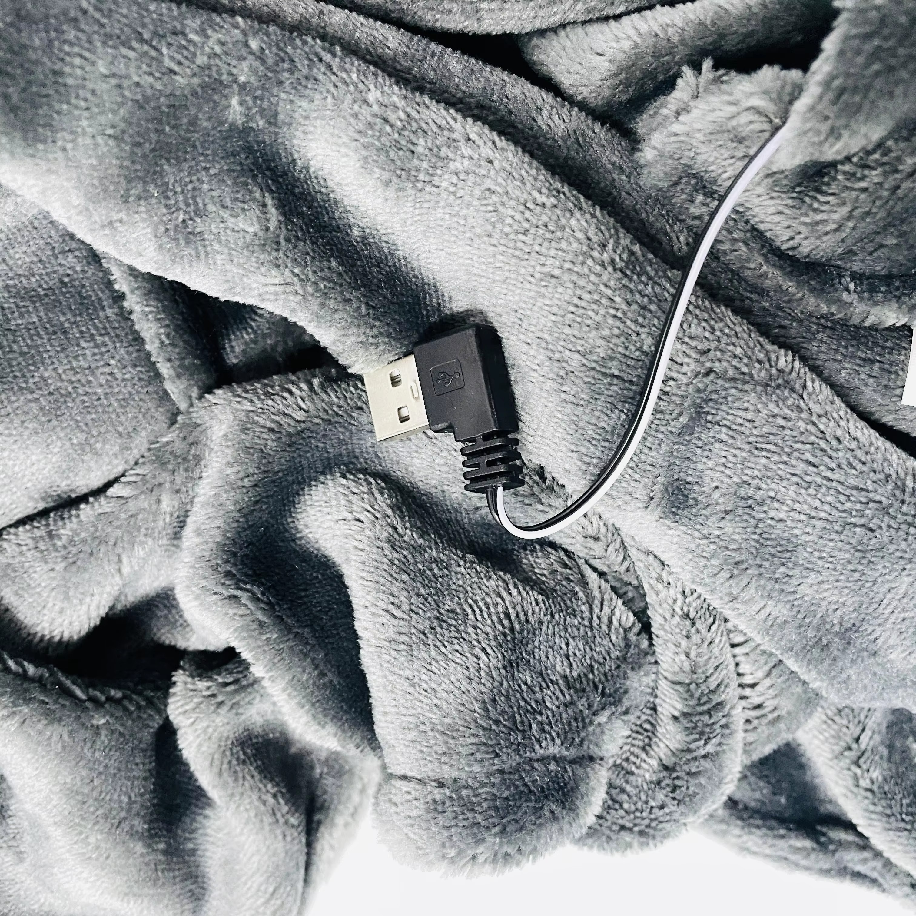 Толстовка - плед з підігрівом USB - мініатюра 5