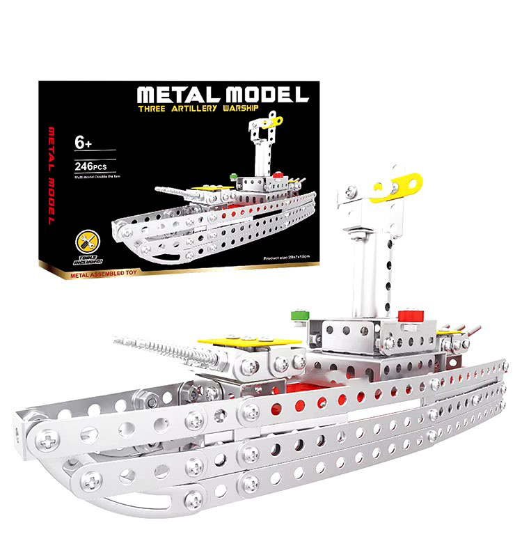 Конструктор металевий Корабель X688-1 - мініатюра 2