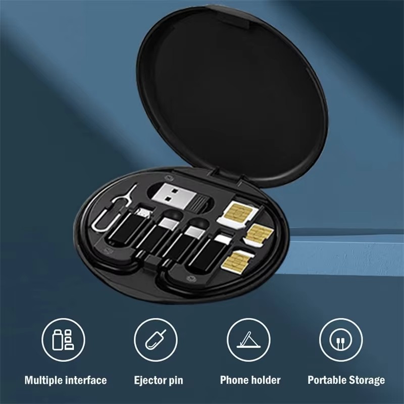 Багатофункціональний набір адаптерів та USB перехідників для телефону - мініатюра 6