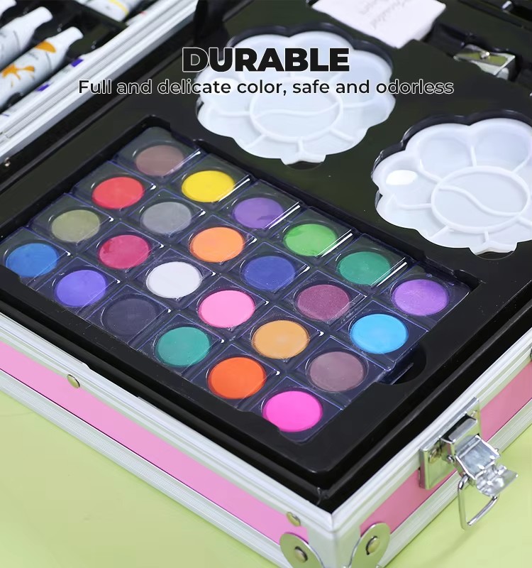 Набір для творчості "Астронавт" 145 предметів у металевому кейсі - мініатюра 6