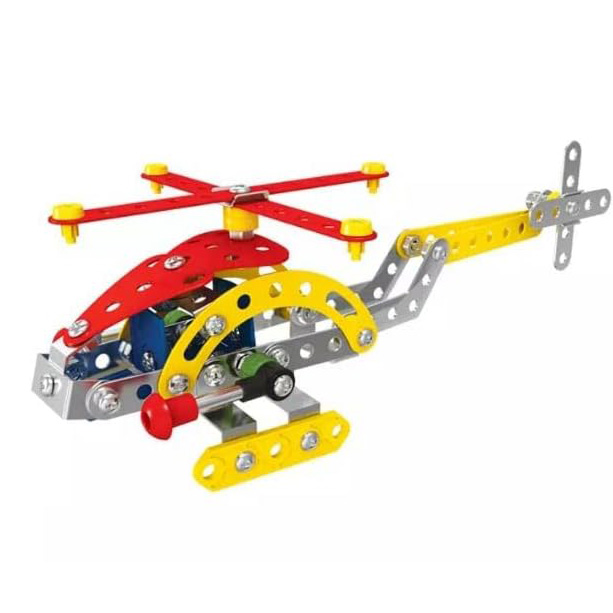 Металевий гвинтовий конструктор X638-3, 212 деталей - мініатюра 2