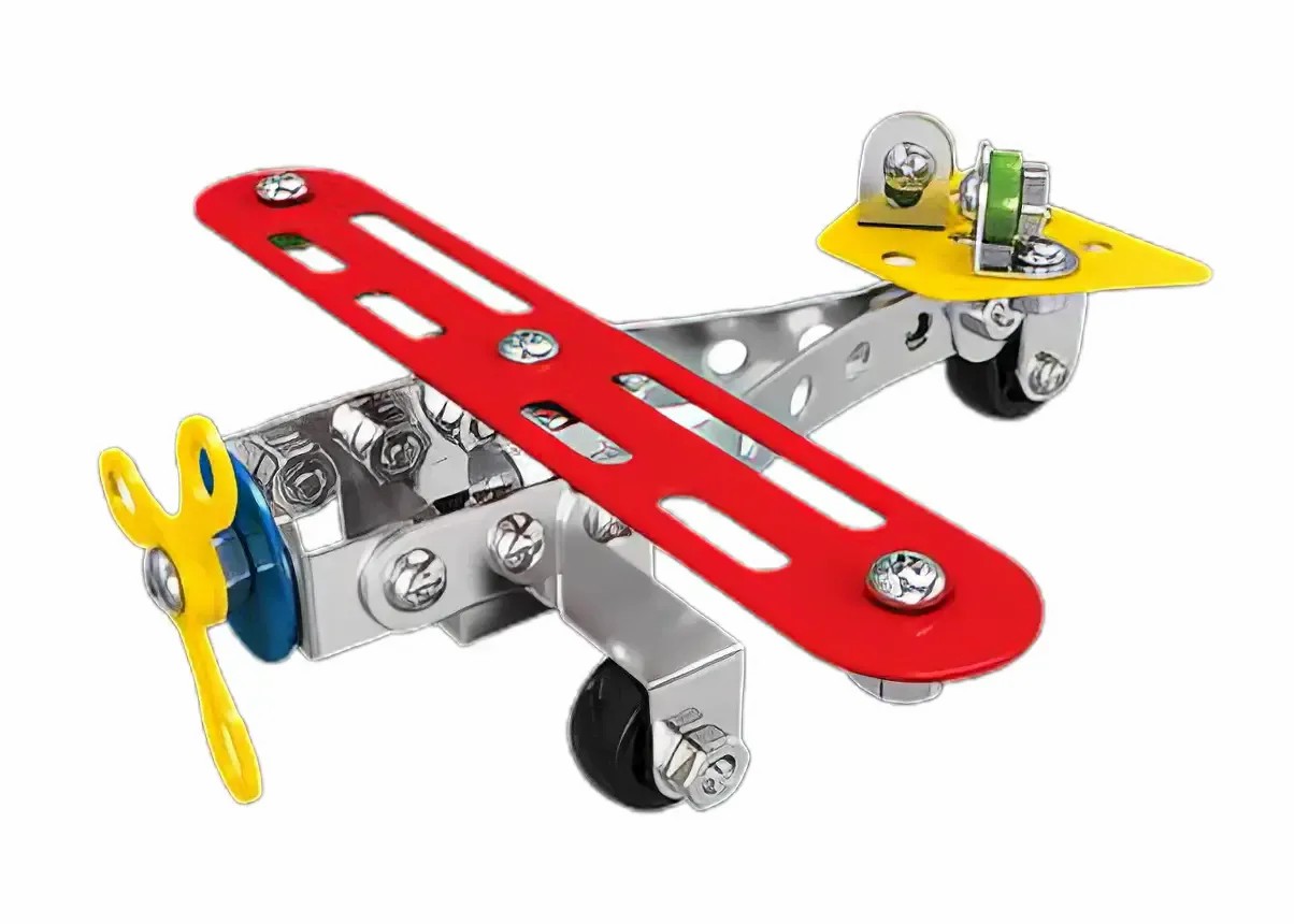 Металевий гвинтовий конструктор X638-3, 212 деталей - мініатюра 3