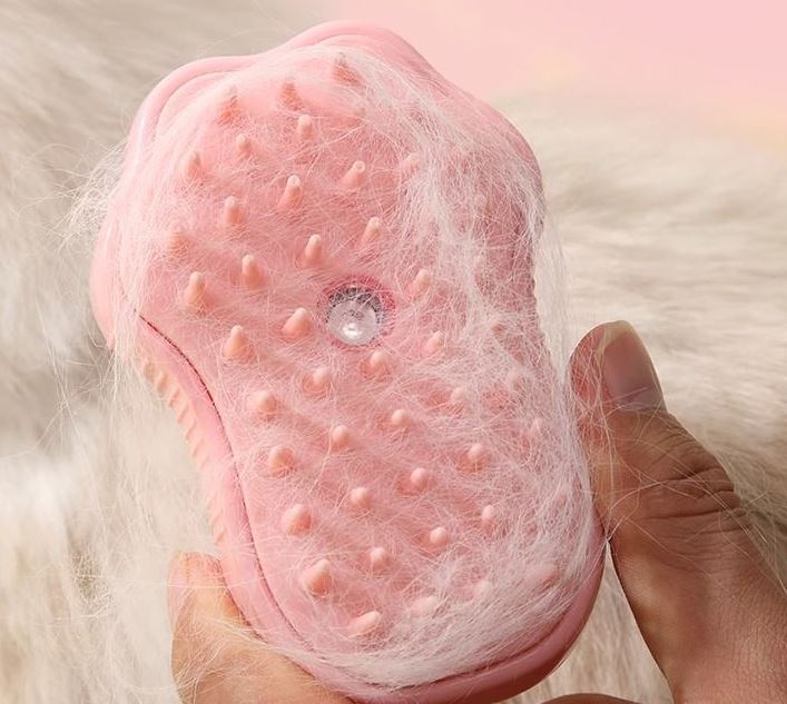 Парова щітка Cat's Paw Pet Spa для вичісування шерсті з розпилювачем - мініатюра 7