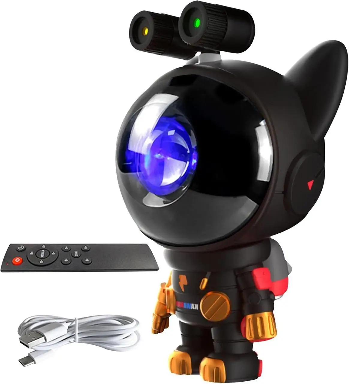 Лазерний проектор - нічник Собака-астронавт Nebula Dog Projector ∙ Проекція космосу та зоряного неба - мініатюра 3