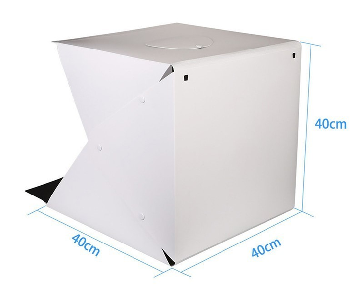 Лайтбокс для предметної зйомки 40 x 40см LIGHT ROOM - мініатюра 4