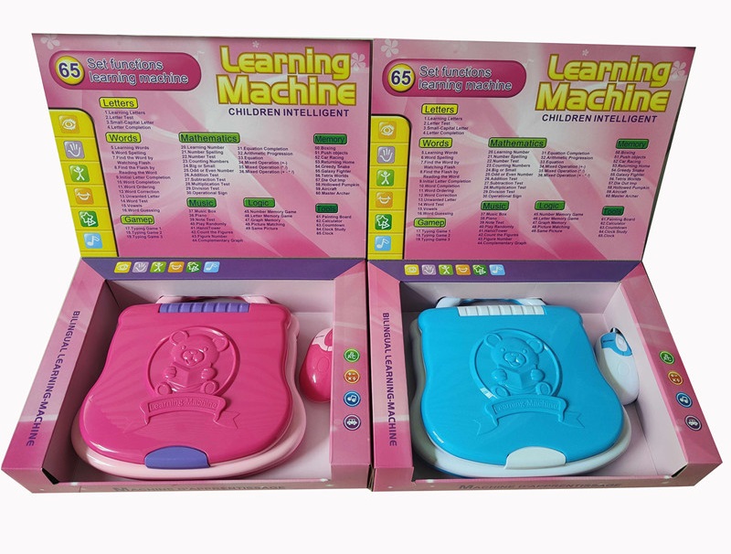 Інтерактивний дитячий ноутбук Learning Machine з мишкою, 65 вбудованих навчальних ігор ∙ Комп'ютер для дитини - мініатюра 3