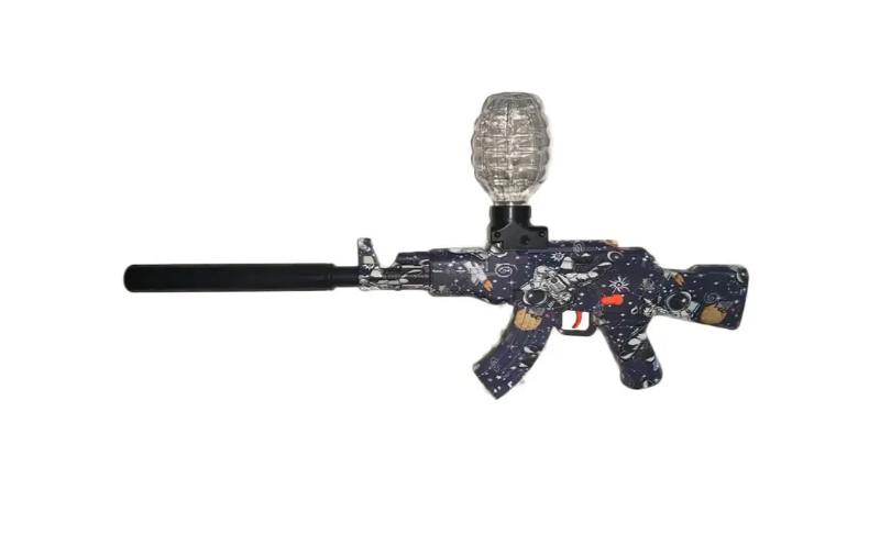 Дитячий іграшковий автомат стріляючий орбізами GUN TOYS WH10 Орбібольний кулемет - пістолет з гелевими кульками - мініатюра 4