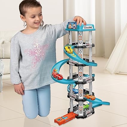 Дитяча багаторівнева трек - парковка для машинок МН2003 - мініатюра 2