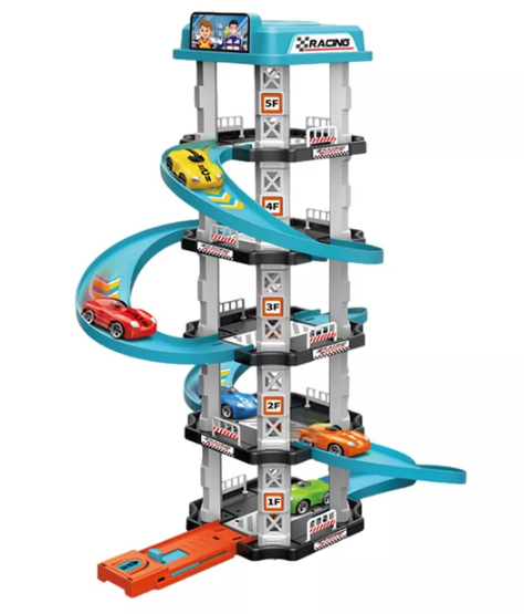 Дитяча багаторівнева трек - парковка для машинок МН2003 - мініатюра 6