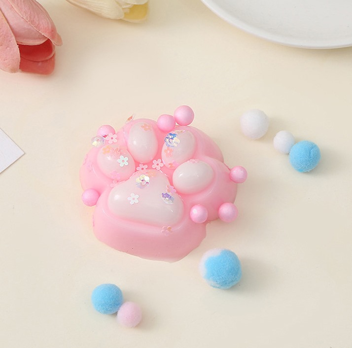 Антистрес іграшка Лапка котика Squish Cat Paw · Силіконова тапа - лапка сквіш Таба лапка для дітей