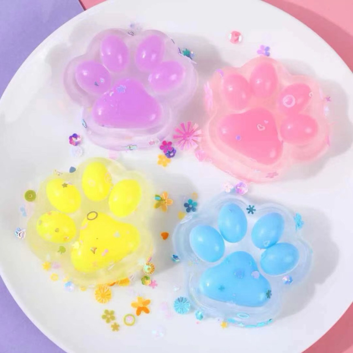 Антистрес іграшка Лапка котика Squish Cat Paw - мініатюра 2