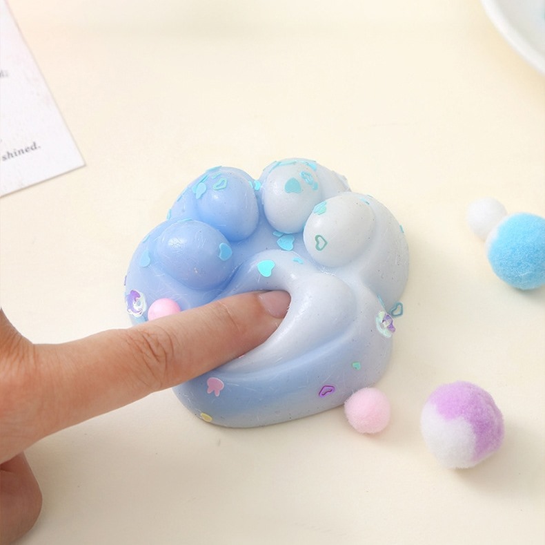 Антистрес іграшка Лапка котика Squish Cat Paw - мініатюра 3