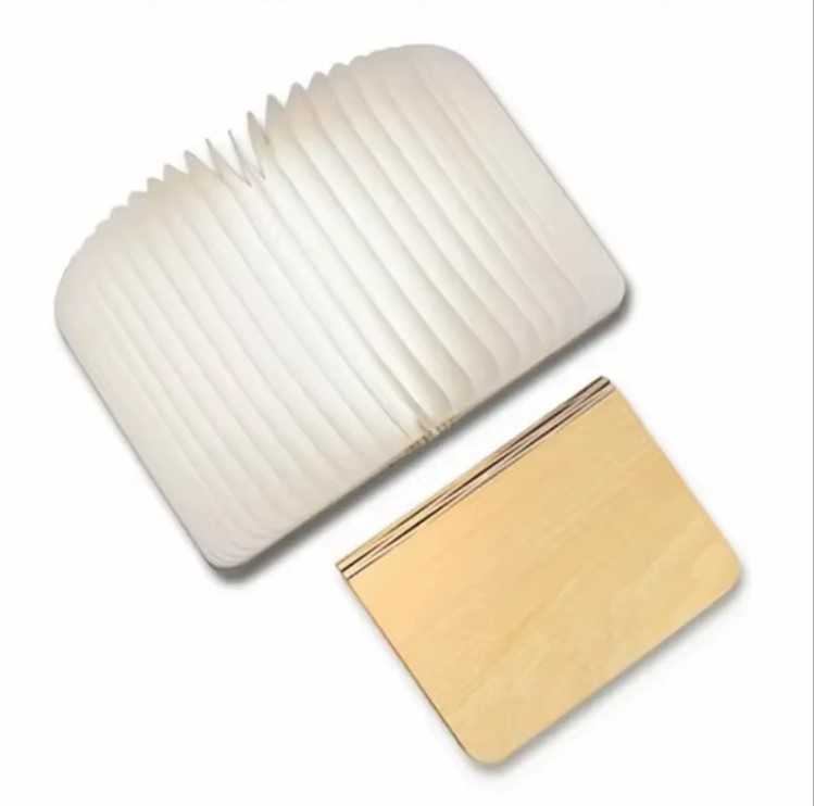 Складна LED лампа-книжка з акумулятором 22*16*2,5см ∙ Світильник - нічник у формі книги з регульованою яскравістю - мініатюра 2