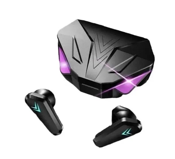 Бездротові навушники X15 з Bluetooth та RGB підсвічуванням у зарядному кейсі - мініатюра 2